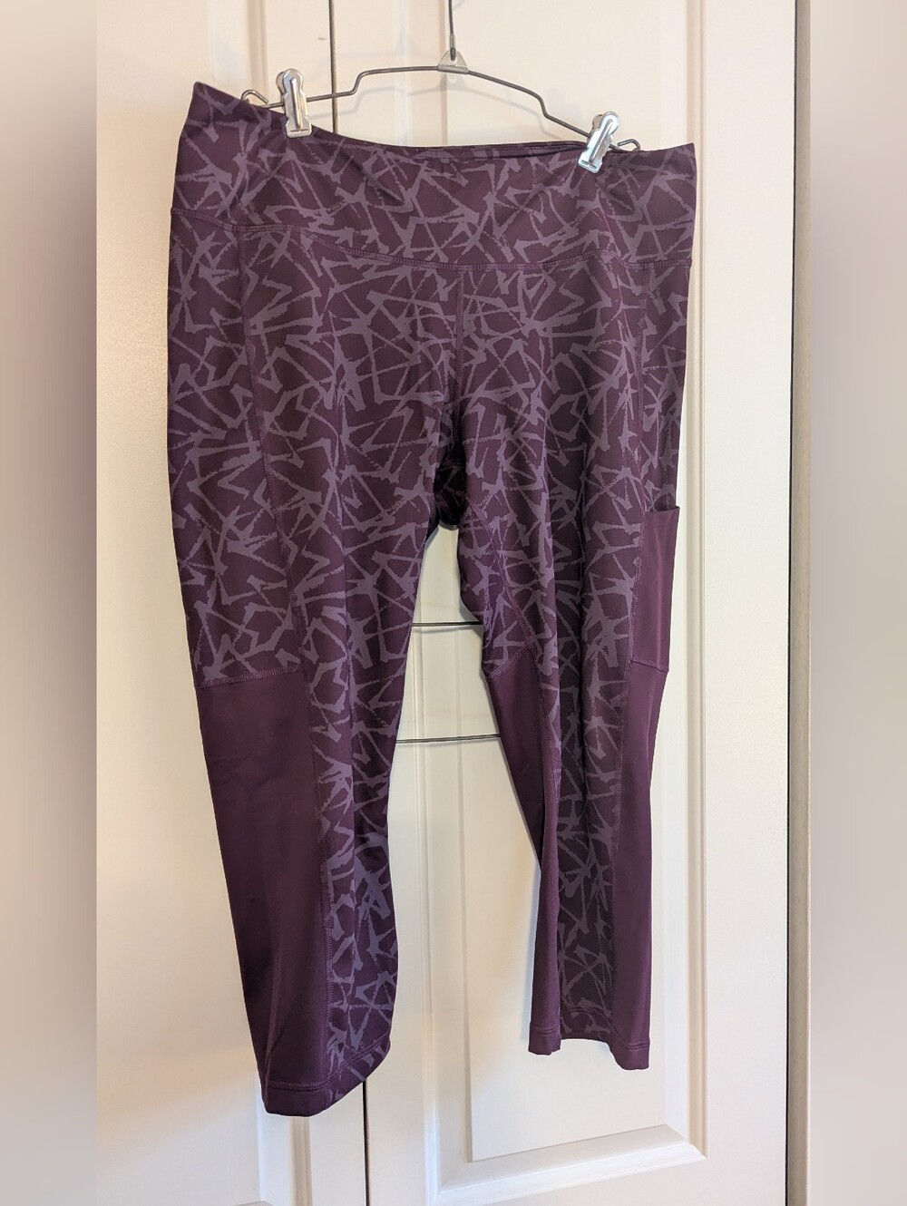 Columbia Cropped Active Leggings XL Purple